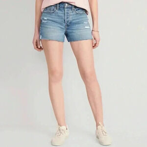 NWT High Rise OG Straight Denim Shorts